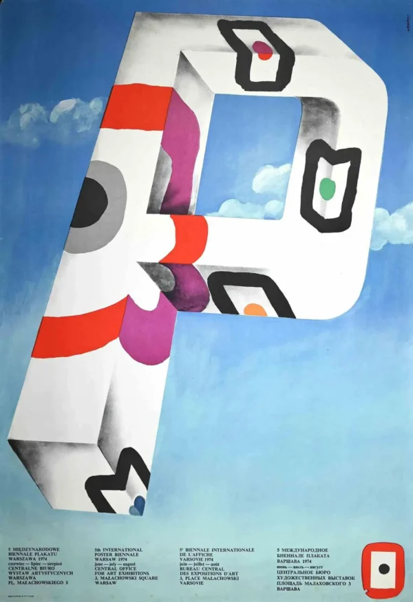 5 Miedzynarodowe Biennale Plakatu (5th International Poster Biennale)