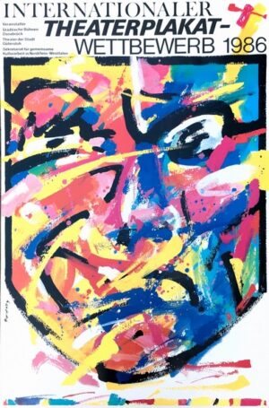 Internationaler Theaterplakat Wettbewerb 1986 (International Theater Poster Competition 1986)
