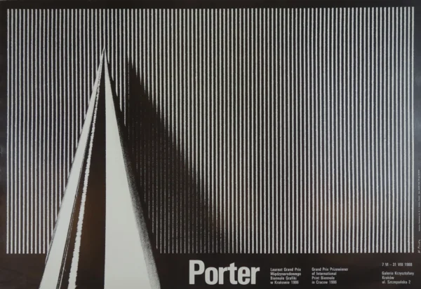 Porter - Laureat Grand Prix Miedzynarodowego Biennale Grafiki (Porter  - Winner Grand Prix International Graphics Biennale)
