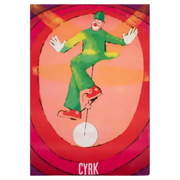 Cyrk (Circus) Unicycle Clown