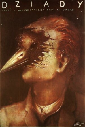 Vintage Polish Poster | Dziady | Czerniawski