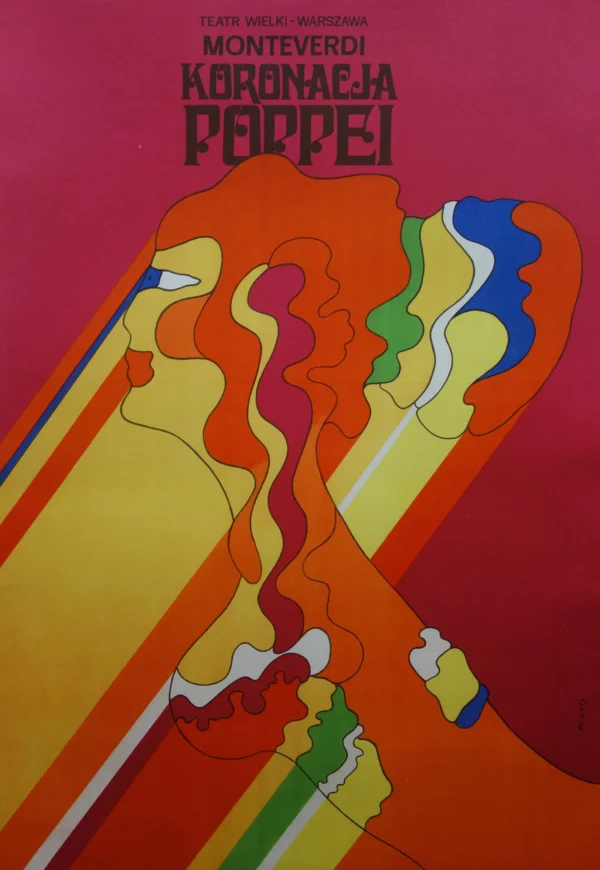 Waldemar Swierzy | Vintage Polish Posters | Coronation of Poppea