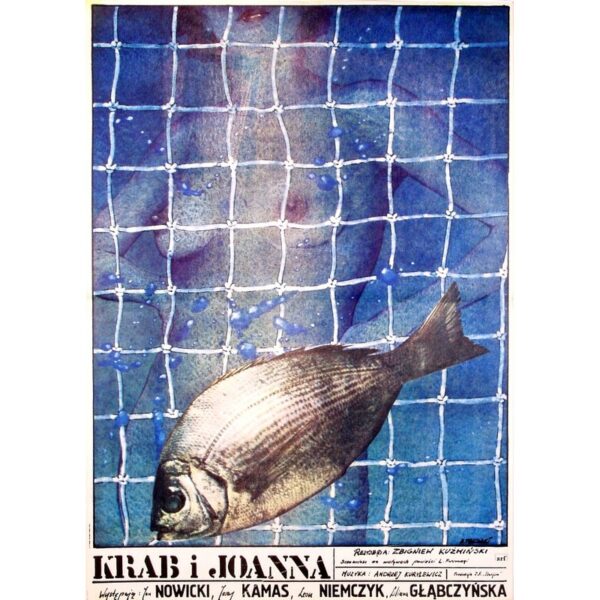 Vintage Polish Posters | Crab and Joanna | Andrzej Pagowski