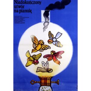 Vintage Poster | Unfinished Piece for Mechanical Piano | Flisak