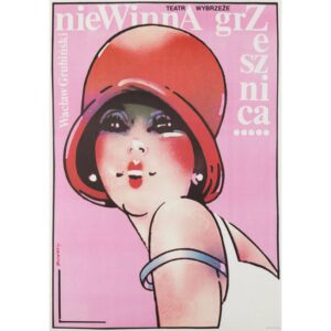 Vintage Theater Poster | Innocent Sinner | Swierzy
