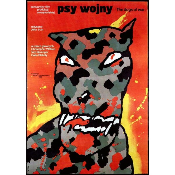 Vintage Posters | The Dogs of War | Waldemar Swierzy