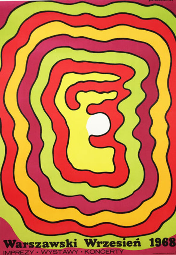 Vintage Posters | Warsaw September 1968 | Mlodozeniec