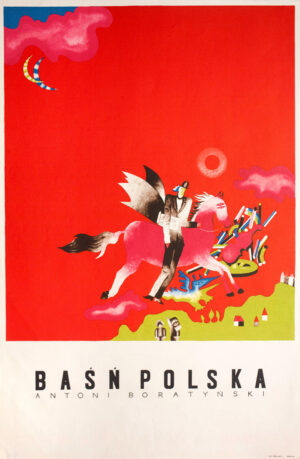 Vintage Polish Posters | Polish Fairy Tales | Boratynski