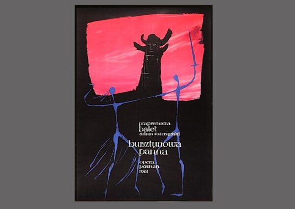 Vintage Polish Posters | Amber Maiden | Zbigniew Kaja