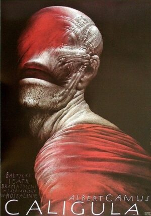 Vintage Polish Posters | Caligula | Wieslaw Walkluski