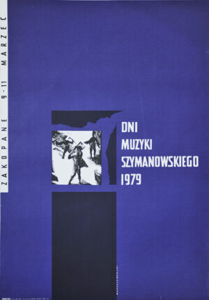 Vintage Polish Posters | Szymanowski Music Days | Art by Adam Mlodzianowski