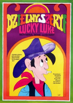 Vintage Polish Posters | Lucky Luke