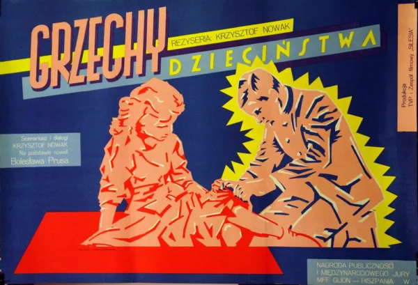 Vintage Polish Posters | Childhood Sins | Koscielniak