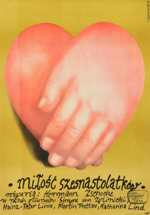 Vintage Polish Posters | Liebe mit 16 | Czerniawski