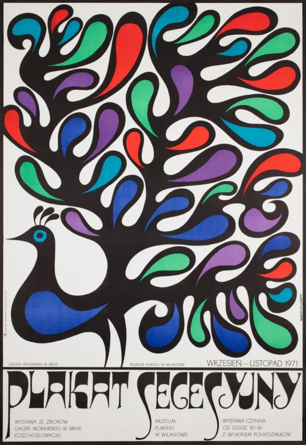 Vintage Polish Posters | Plakat Secesyjny | Art Nouveau Posters | Hilscher
