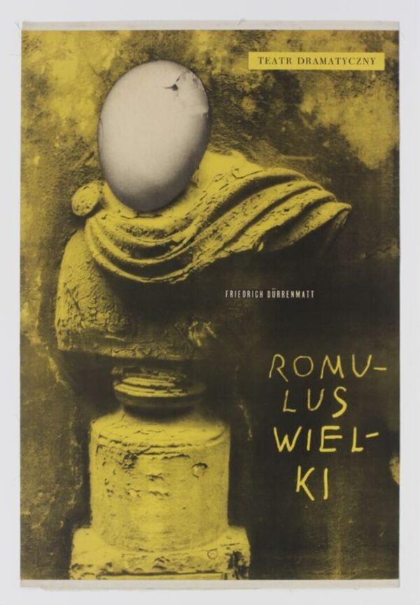 Vintage Polish Posters | Romulus Wielki | Romulus The Great