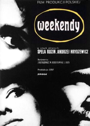 Vintage Polish Posters | Weekends | Roman Cieslewicz