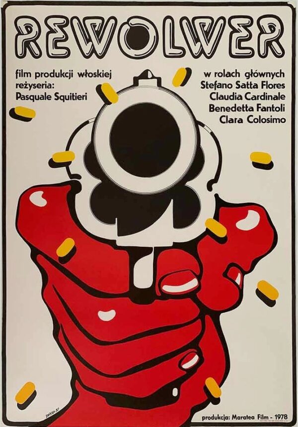 Italian Movie Posters | The Gun | Claudia Cardinale